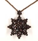 Bohemian garnet pendant