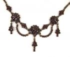 Bohemian garnet necklace