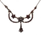 ### DOPPELT ### Fotos tauschen / ergänzen Bohemian garnet festoon necklace