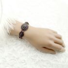Impressive original Bohemian garnet bracelet