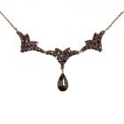 Bohemian garnet necklace