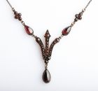 Vintage Victorian garnet necklace