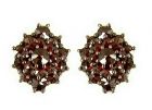 Granatohrringe