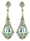 Marcasite earrings
