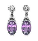 Marcasite Pearl Earrings