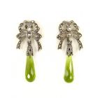 Marcasite Pearl Earrings