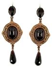 Garnet earrings