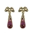 Marcasite Pearl Earrings