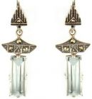 Markasit Ohrringe im Art Deco Stil