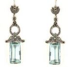 Markasit Ohrringe im Art-Deco Stil