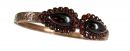 Vintage garnet bangle Victorian style