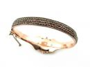 Impressive Bohemian garnet bangle in Victorian style // ГРАНАТ 026
