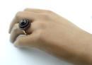 Bohemian garnet ring
