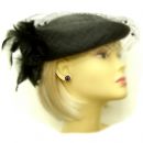 Bohemian round bezel set garnet earstuds