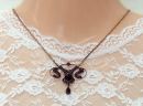 Bohemian garnet necklace