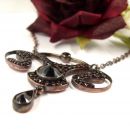 Bohemian garnet necklace