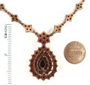 Bohemian garnet necklace