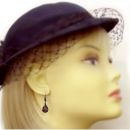 Original Bohemian garnet drop earrings