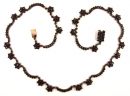 Bohemian garnet necklace