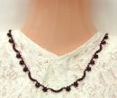 Bohemian garnet necklace