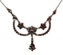 ### DOPPELT ### Fotos tauschen / ergänzen Bohemian garnet festoon necklace