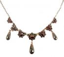 Bohemian garnet necklace