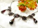 Bohemian garnet necklace