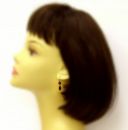 Cute Bohemian garnet earrings