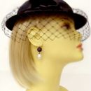 Bohemian garnet earrings with big freshwater pearls and 14ctgold wires