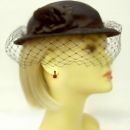 Sweet Bohemian garnet flower earrings