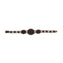 Impressive original Bohemian garnet bracelet
