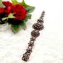 Impressive original Bohemian garnet bracelet