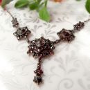 Bohemian garnet necklace