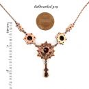 Bohemian garnet necklace