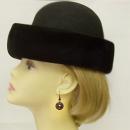 Bohemian garnet earrings with round center garnet