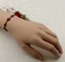 Vintage garnet bracelet Victorian style