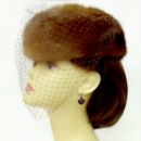 Original Bohemian dangling garnet heart earrings