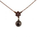 Vintage garnet necklace Victorian style