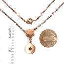 Vintage garnet necklace Victorian style