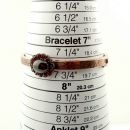 # Vintage garnet bangle with an oval center stone