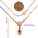 # ZU ÄHNLICH Vintage garnet necklace Victorian style