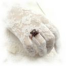 Bohemian rectangular garnet ring in Art Deco style    ГРАНАТ 381EPK