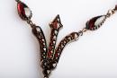 Vintage Victorian garnet necklace