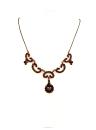 Vintage Victorian garnet necklace