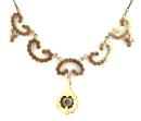 Vintage Victorian garnet necklace