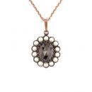 Granatanhänger mit Perlchen