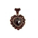 Herz Medaillon 2-lagig