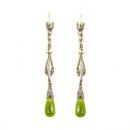 Marcasite Pearl Earrings