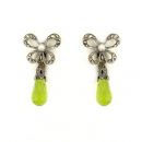 Marcasite Pearl Earrings