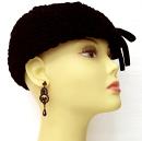 Garnet earrings w/14 wires in Victorian style